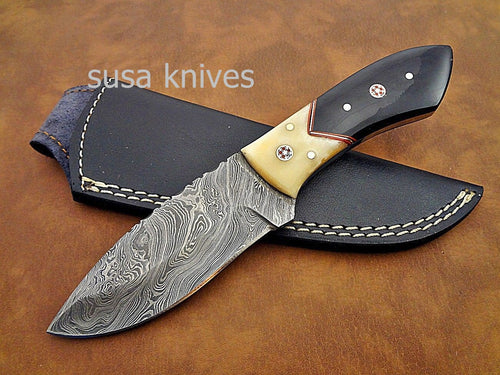 Custom hand crafted Damascus steel Moqen,s Knife (Special Sale) - SUSA KNIVES