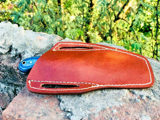 custom handmade damascus steel RAIN DROP PATTREN bull cutter knife - SUSA KNIVES